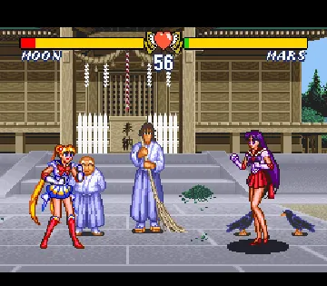 Bishoujo Senshi Sailor Moon SuperS - Zenin Sanka!! Shuyaku Soudatsusen (Japan) screen shot game playing